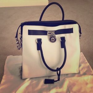 Michael Kors Classic Black & White Handbag